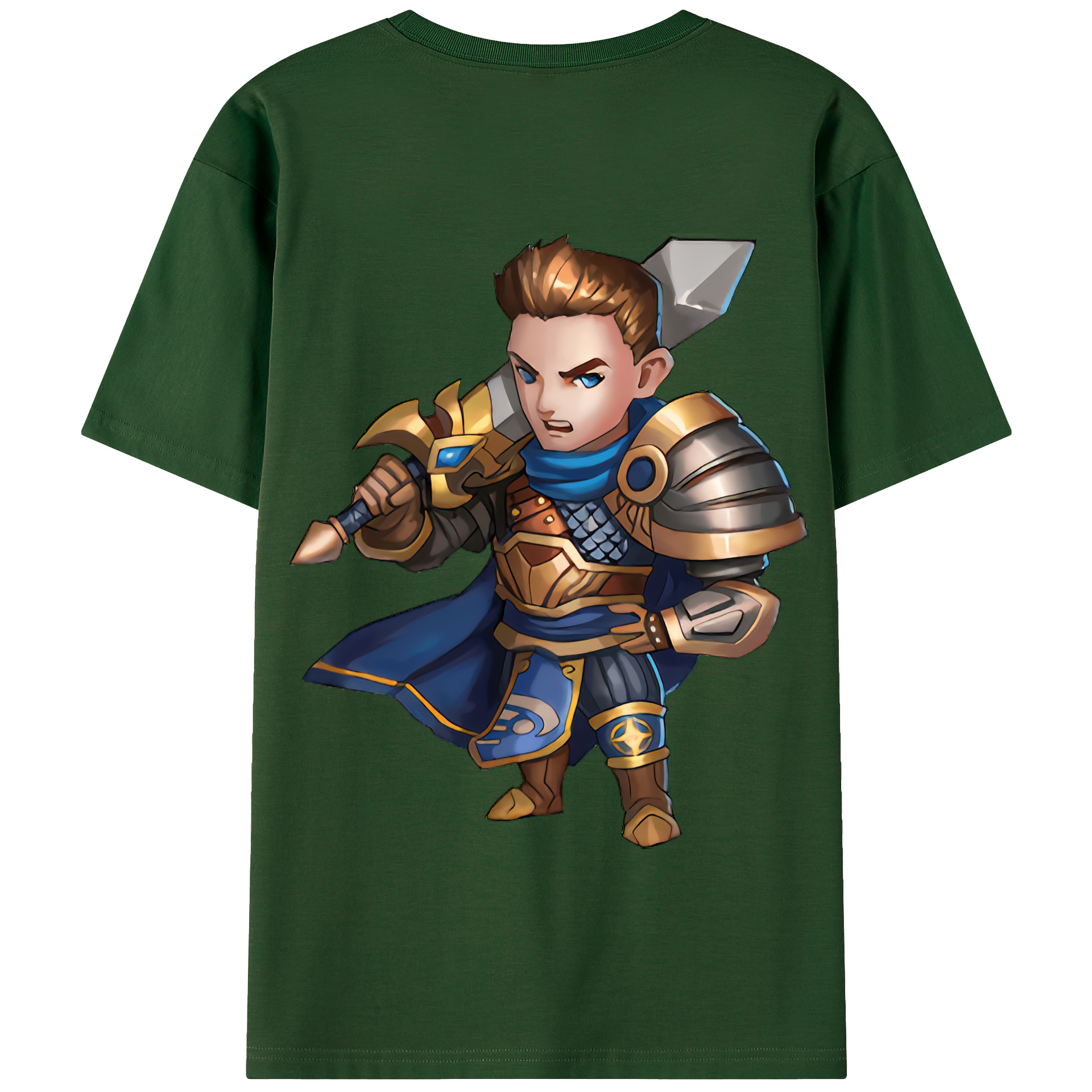 リーグ・オブ・レジェンド League of Legends LOL 綿100％半袖Tシャツ（背面プリント）